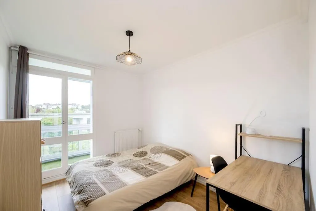 Grand Apaprtement Renove A Neuf Lägenhet Saint-Brieuc 0*,