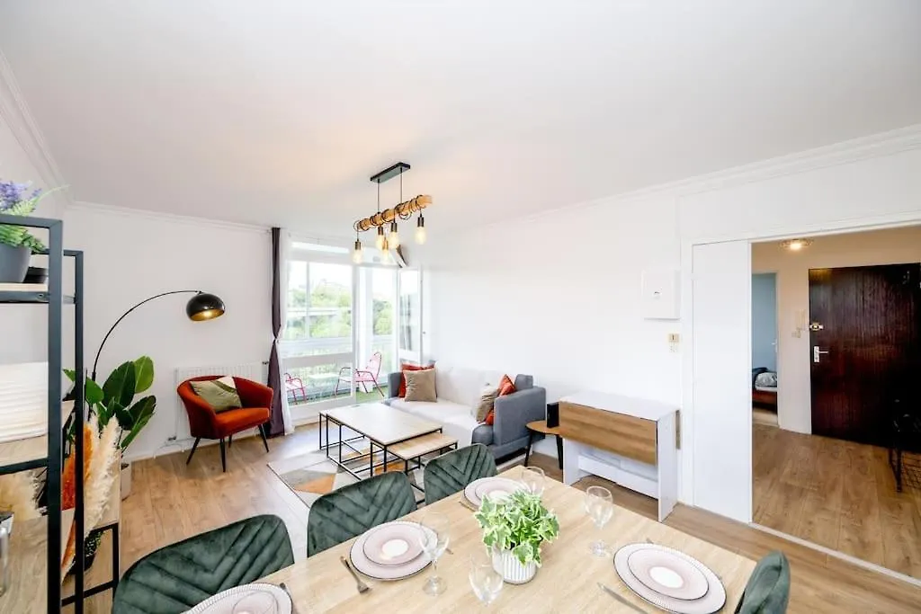 Grand Apaprtement Renove A Neuf Lägenhet Saint-Brieuc